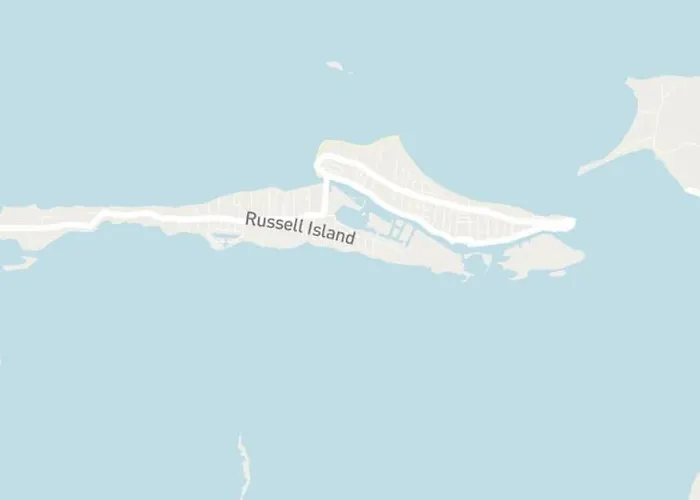 Russell Island Beachfront Style Home
